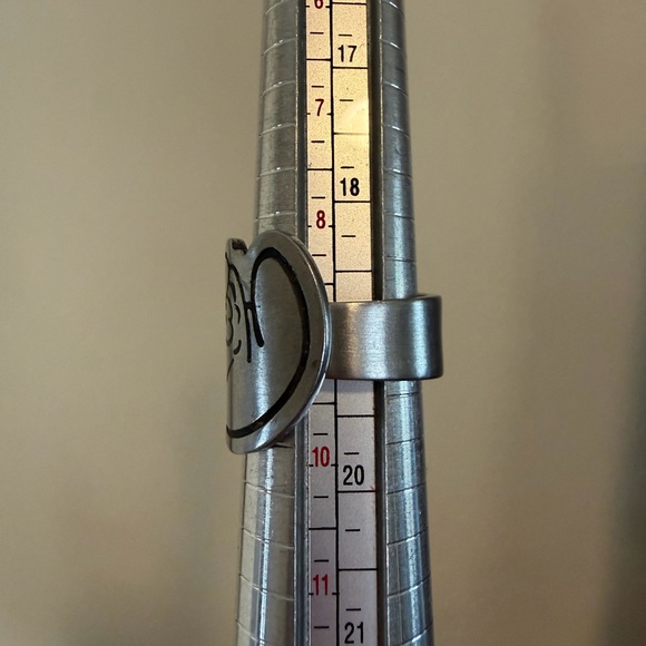 Smurf Spoon Ring Size 9 - Picture 13 of 13